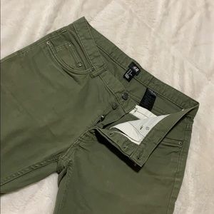 Men’s H&M Army Green Chino, Slim